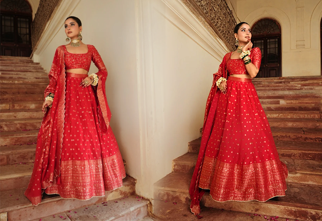 Ethnic wear for karwa chauth hot sale