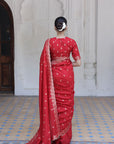THE LAAL MEHRAN SAREE