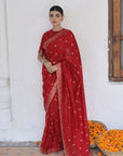 THE LAAL MEHRAN SAREE