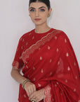 THE LAAL MEHRAN SAREE