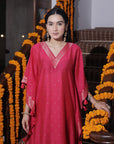 THE GULAABI ELHAM KAFTAN