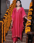 THE GULAABI ELHAM KAFTAN