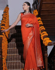 THE NARANGI NIAZ SAREE