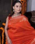 THE NARANGI NIAZ SAREE