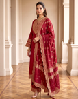 The Suhana Suit - Red