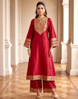The Suhana Suit - Red