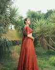 The Qalb Lehenga
