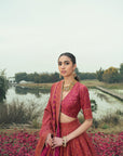 The Qalb Lehenga