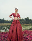 The Qalb Lehenga