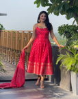 NEERU BAJWA IN GULABI SINDOORI ANARKALI