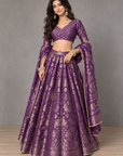 THE PURPLE HIRAYA LEHENGA