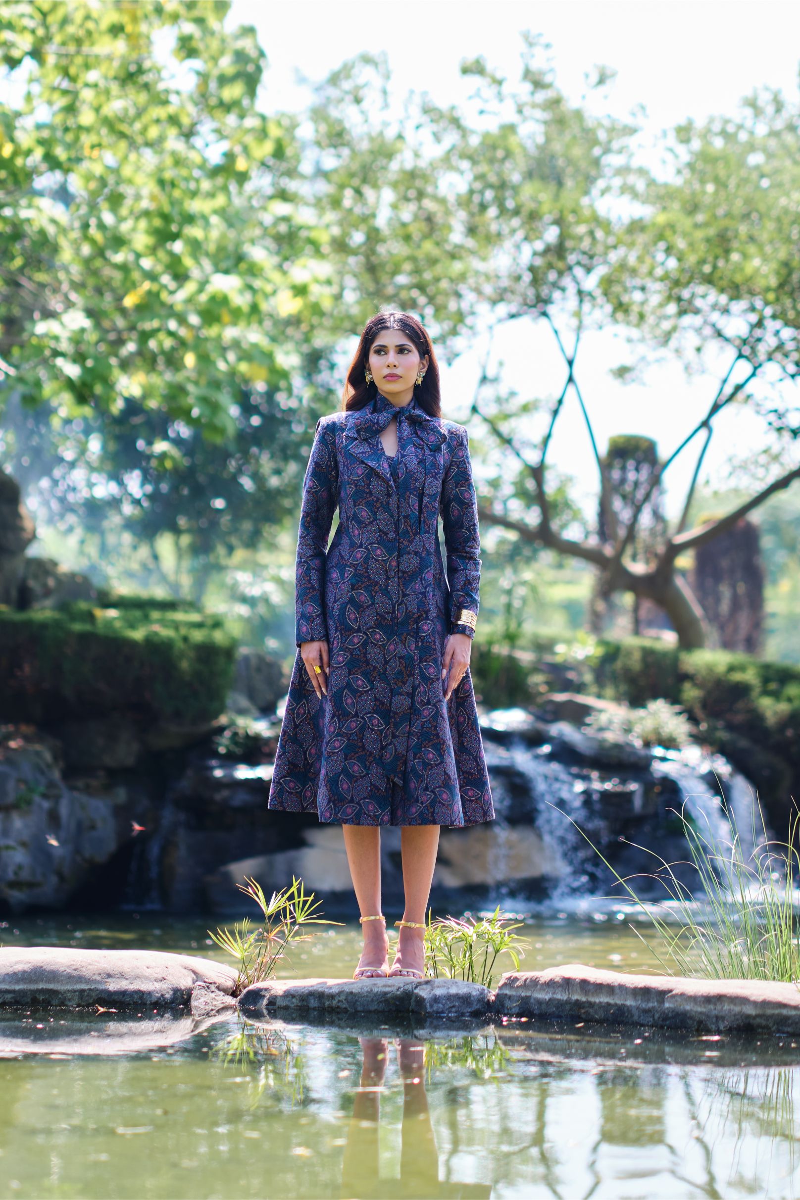 LE MINUIT BLEU DRESS