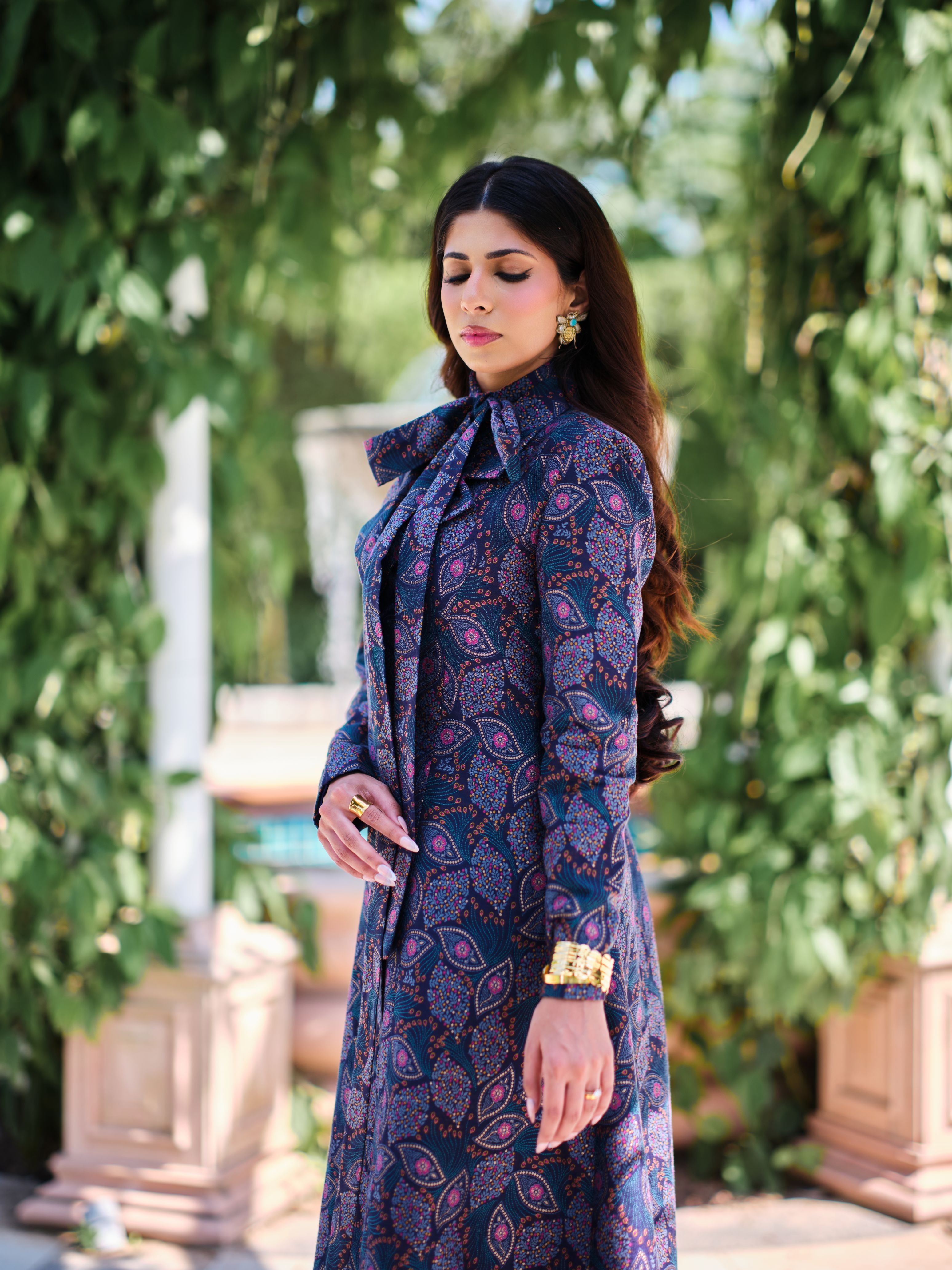 LE MINUIT BLEU DRESS