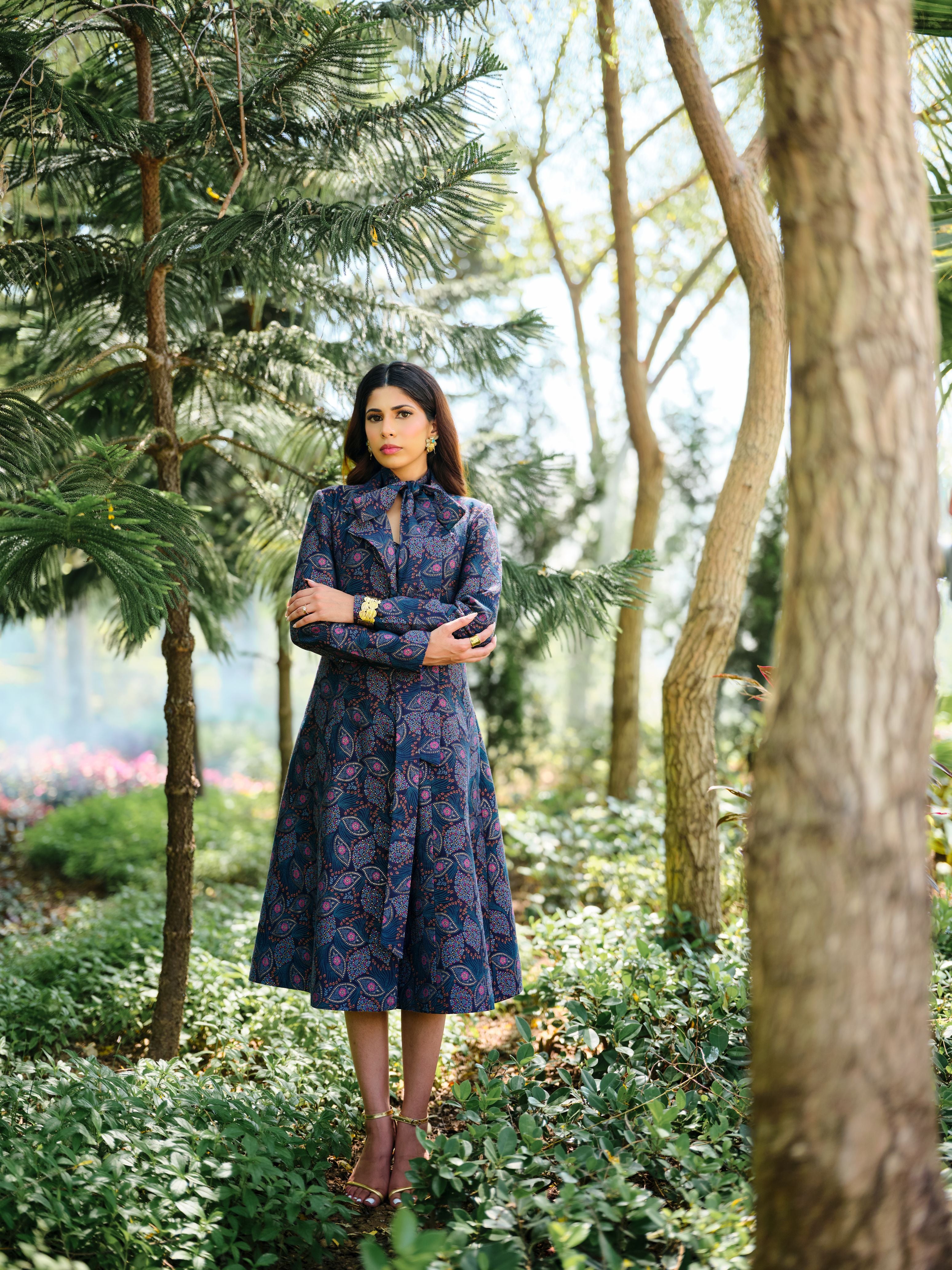 LE MINUIT BLEU DRESS