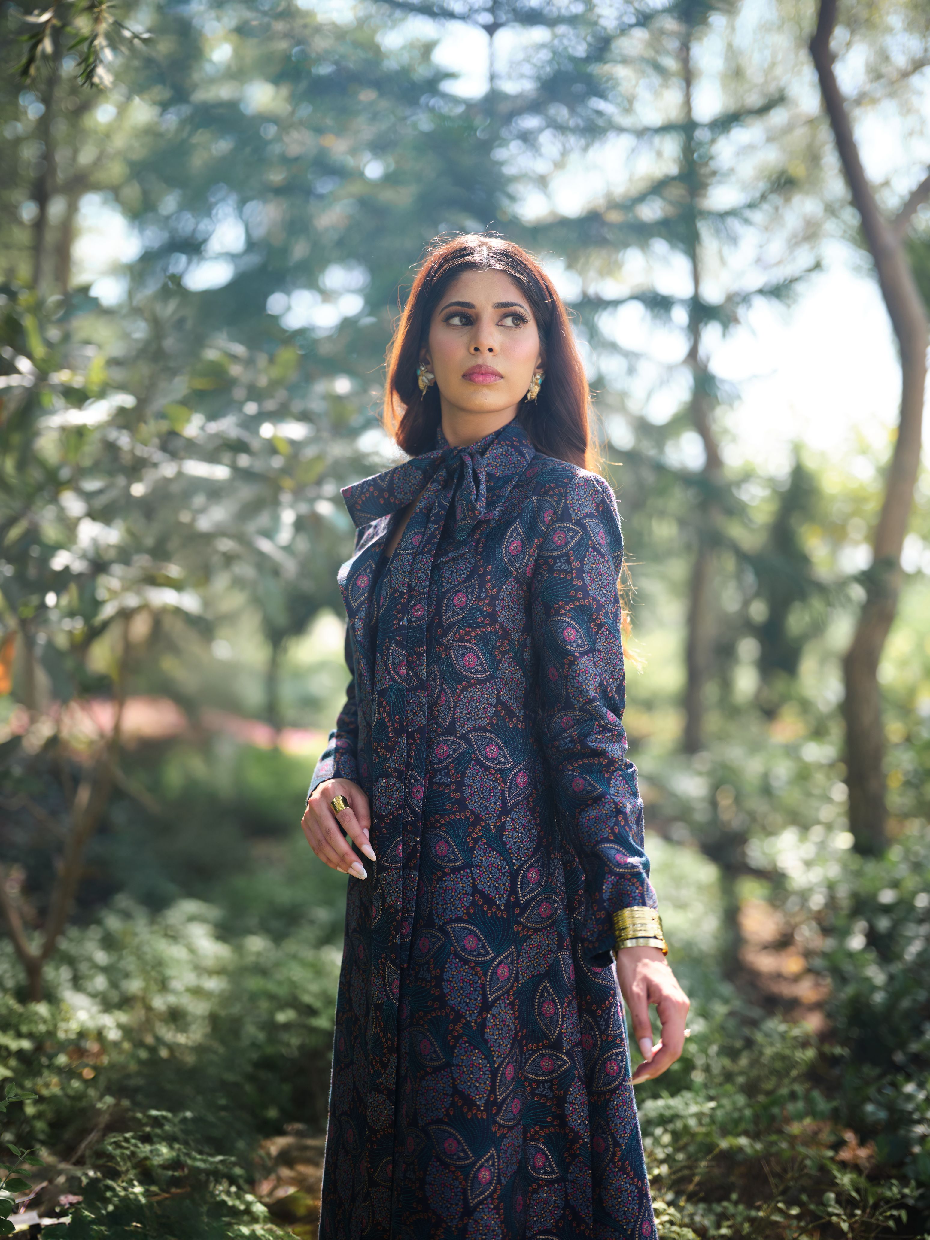 LE MINUIT BLEU DRESS