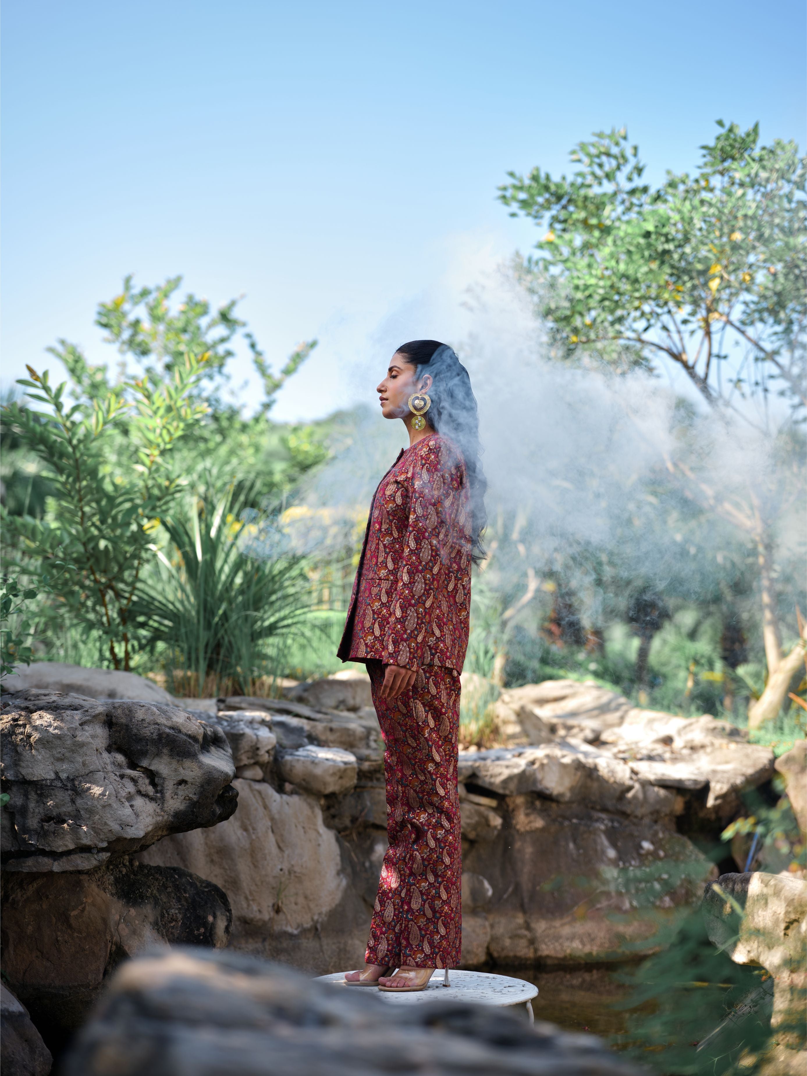 LA FLEUR ÉCLORE JACKET & PANTS SET