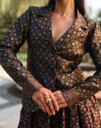 LA BELLE LUEUR BLAZER & SKIRT SET