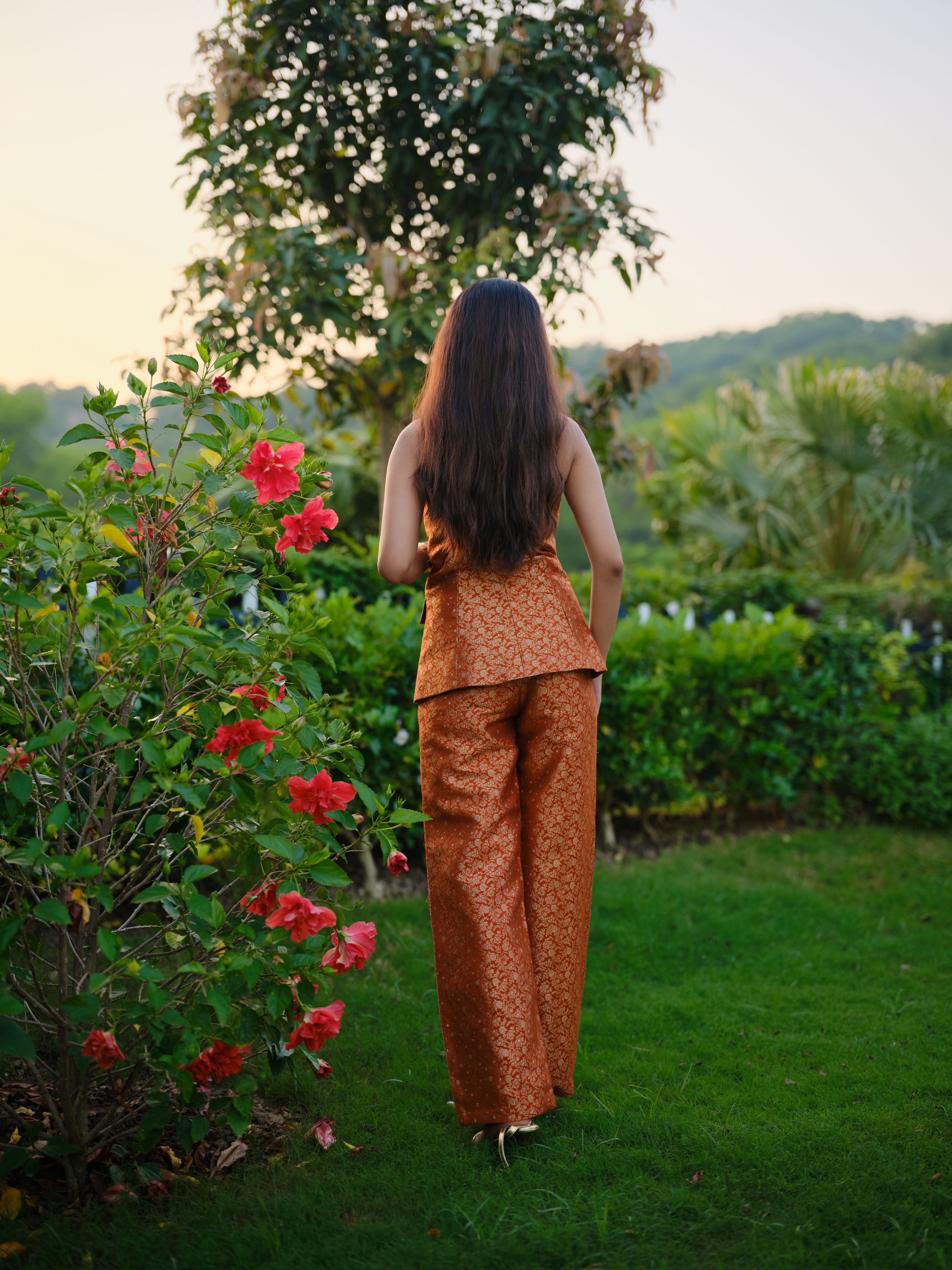 LE SOLEIL D'OR BUSTIER CO-ORD SET