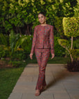 LA PETITE FLEUR JACKET & PANT SET