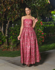 LA DOUCE ROSE BUSTIER & SKIRT SET