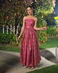 LA DOUCE ROSE BUSTIER & SKIRT SET