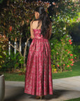 LA DOUCE ROSE BUSTIER & SKIRT SET
