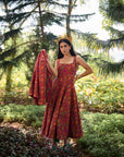 LA ROUGE LUMIERE DRESS WITH BLAZER SET