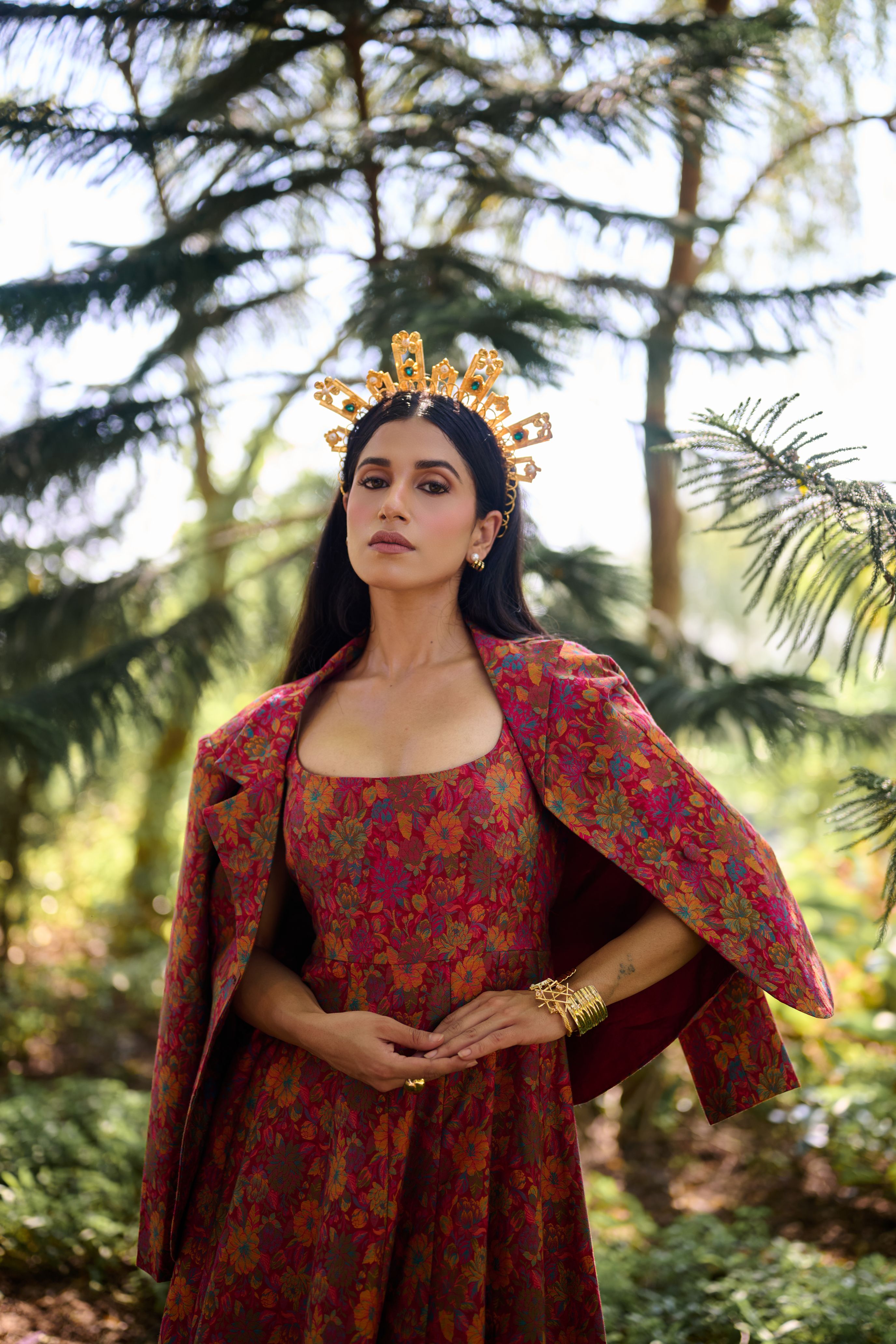 LA ROUGE LUMIERE DRESS WITH BLAZER SET