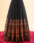 Qudsia Bagh Black Lehenga with Dupatta Set of 3