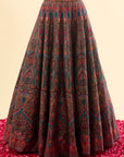Diwan-i-Khas Black Lehenga with Dupatta Set of 3