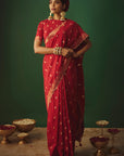 THE LAAL MEHRAN SAREE
