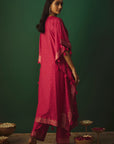 THE GULAABI ELHAM KAFTAN