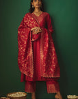 THE LAAL MANDANA SUIT