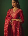 THE LAAL MANDANA SUIT