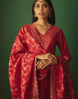 THE LAAL MANDANA SUIT