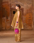 Lishkara – Short Kali Kurta with Farshi Salwar & Dupatta