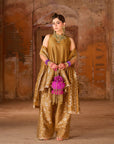 Lishkara – Short Kali Kurta with Farshi Salwar & Dupatta