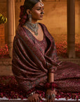 Farah Bagh Magenta Haze Lehenga with Dupatta Set of 3