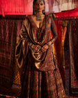 Mubarak Manzil Black Lehenga with Dupatta Set of 3