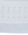 Chikankari Woven Cotton Grey Dress Material