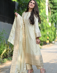 THE NAMEH SCALLOPED SUIT