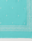 Cotton Woven Chikankari Design Unstitched Dress Material With dupatta