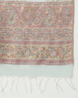 Organic Cotton Woven Design Unstitched Dress Material With Dupatta