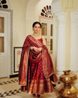 The Sindoori Anarkali