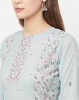 Safaa Women Organic Cotton Woven Design Unstitched Dress Material With Dupatta