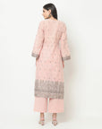 Organic Cotton Woven Design Unstitched Dress Material With Dupatta