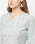 Safaa Women Organic Cotton Woven Design Unstitched Dress Material With Dupatta