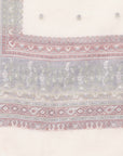 Safaa Women Organic Cotton Woven Design Unstitched Dress Material With Dupatta