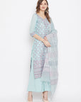 ORGANIC COTTON WOVEN CAMEL DRESS MATERIAL WITH DUPATTA