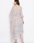 ORGANIC COTTON WOVEN PARA DRESS MATERIAL WITH DUPATTA